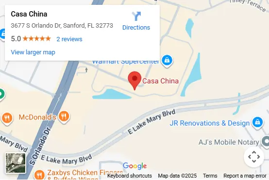 Location, 3677 South Orlando Drive, Sanford, FL 32773